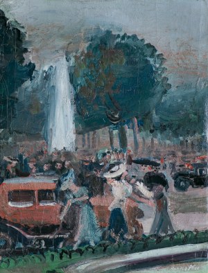 Rajmund Kanelba, PARYŻ. POLA ELIZEJSKIE, 1932