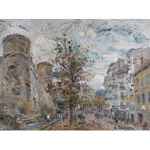 Wlodzimierz Zakrzewski, BAYONNE - RUE DES GOUVERNEURS, 1970