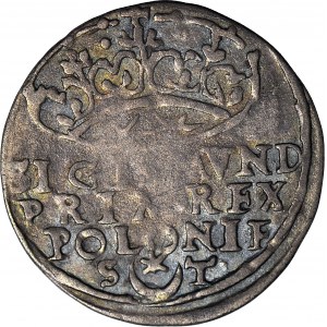 R-, Zygmunt I Stary, Grosz 1546, POLO :*. (dwukropek-rozetki-kropka)