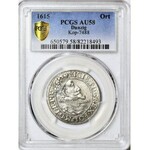 R-, Zygmunt III Waza, Ort 1615, Gdańsk, R3, menniczy