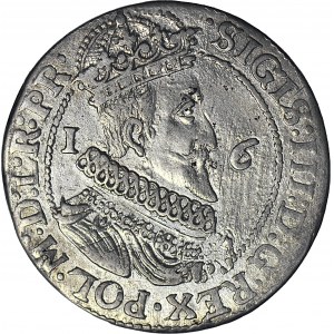 Zygmunt III Waza, Ort 1624 Gdańsk, kropka między 2-4 u góry