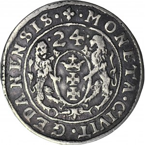 Zygmunt III Waza, Ort 1624 Gdańsk, bez kropki między 2-4