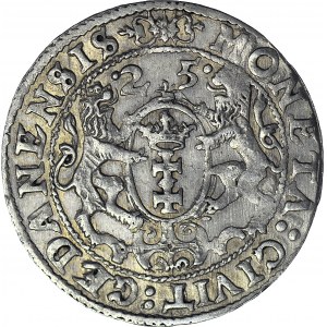 Zygmunt III Waza, Ort 1625 Gdańsk, R:P:, piękny