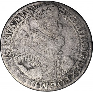 R-, Zygmunt III Waza, Ort 1621, Bydgoszcz, SIGIS - PRVS:MAS, kokarda do góry, R3