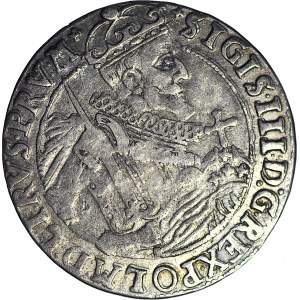 R-, Zygmunt III Waza, Ort 1623, Bydgoszcz, KOKARDY, NE zamiast NEC, R4