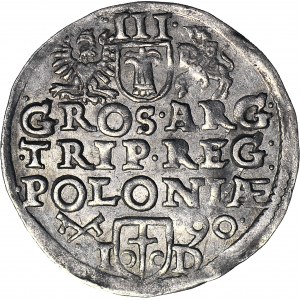 Zygmunt III Waza, Trojak Poznań 1590 ID Przegonia