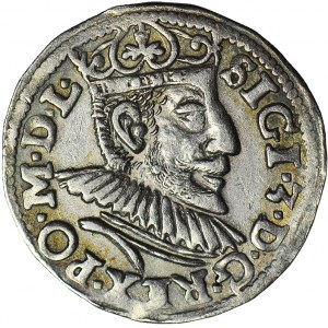 Zygmunt III Waza, Trojak 1591, Poznań