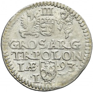 Zygmunt III Waza, Trojak 1593, Olkusz, R3