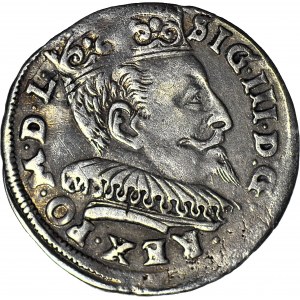 Zygmunt III Waza, Trojak 1595, Wilno