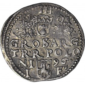 Zygmunt III Waza, Trojak 1596, Olkusz