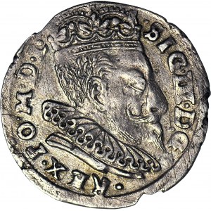 Zygmunt III Waza, Trojak 1596, Wilno