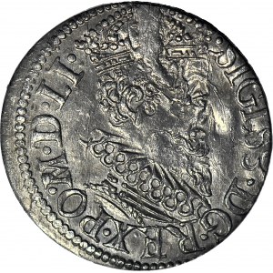 R-, Zygmunt III Waza, Trojak 1619 Ryga