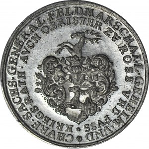 RR-, August II, Medal Johann Adam von Schöning