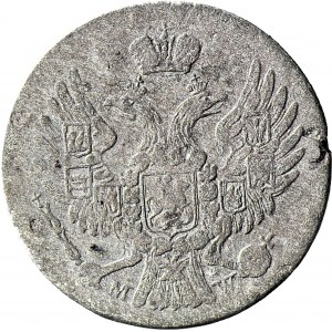RR-, Królestwo Polskie, 5 groszy 1840, bardzo rzadki wariant - DROBNE LITERY