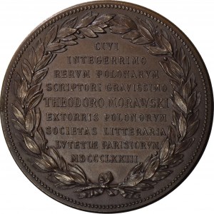 Teodor Morawski, Medal 1873 - Dzieje narodu polskiego