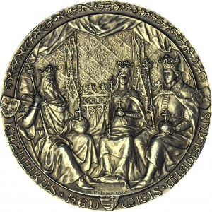 RR-, 500-lecie Uniwersytetu Jagiellońskiego, Medal, 1900, SREBRO