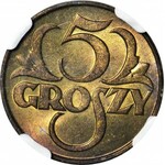 5 groszy 1923 MOSIĄDZ, WYŚMIENITE