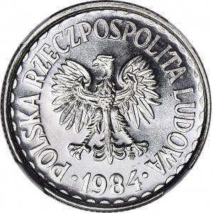 1 złoty 1984 PROOFLIKE