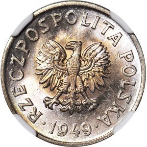 20 groszy 1949 miedzionikiel, mennicze