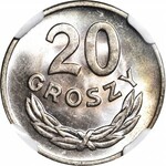 20 groszy 1949 miedzionikiel, mennicze