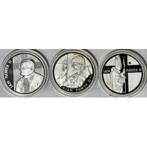 3 szt. 10.000 złotych 1988-1989, Jan Paweł II