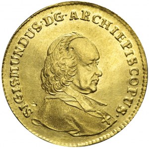 Austria, Arcybiskupstwo Salzburg, Zygmunt III, Dukat 1757