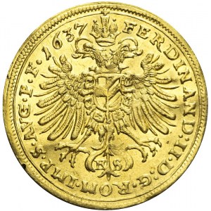 Niemcy, Augsburg, Ferdynand II, Dukat 1637