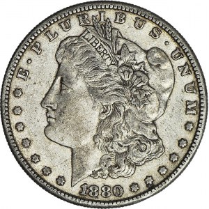 Stany Zjednoczone Ameryki (USA), 1 dolar 1880, San Francisco, typ Morgan