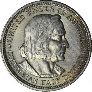 Stany Zjednoczone Ameryki (USA), 1/2 dolara 1892, Filadelfia