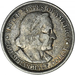 Stany Zjednoczone Ameryki (USA), 1/2 dolara 1893, Filadelfia