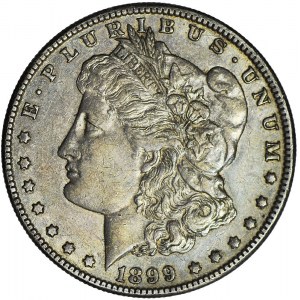 Stany Zjednoczone Ameryki (USA), 1 dolar 1899, Nowy Orlean, typ Morgan