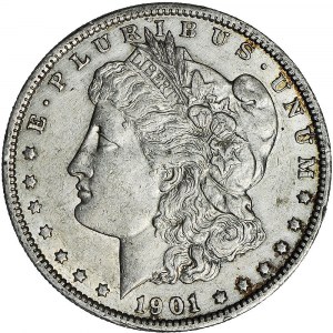 Stany Zjednoczone Ameryki (USA), 1 dolar 1901, Nowy Orlean, typ Morgan