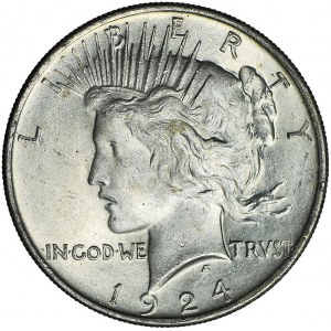 Stany Zjednoczone Ameryki (USA), 1 dolar 1924, Filadelfia, typ Peace