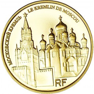 Francja, Francja, 50 euro 2009, Kreml w Moskwie