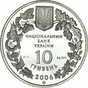 Ukraina, 10 hrywien 2006 Konik Polny