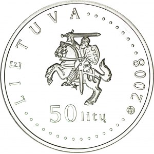 Litwa, 50 litów 2008, Trzmiel