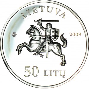 Litwa, 50 litów 2009, Lepnica Litewska