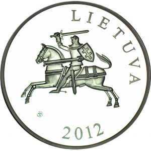 Litwa, 50 litów 2012, Żółw Błotny