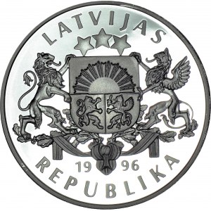 Łotwa, 10 łatów 1996, Derkacz