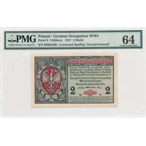 2 marki 1917 Generał, ser. B