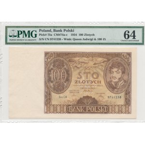 100 złotych 1934, ser. CN