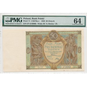 50 złotych 1929, ser. EP