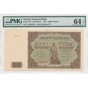 1.000 złotych 1947, ser. ŁŁ