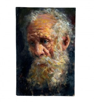 ANONIMO, Portrait d'un homme barbu