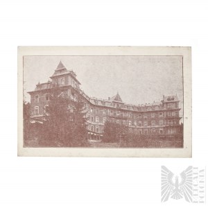 II RP Postcard J. Pilsudski Military Sanatorium in Koscieliska