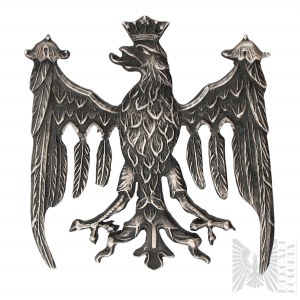 1872-1922 Silver Patriotic Eagle modeled on Collegium Maius 1493, - Krakow