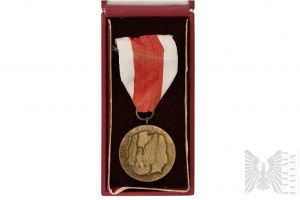 PRL Medal for Meritorious Service to National Defense and Badge of Honor for Service to Warsaw.