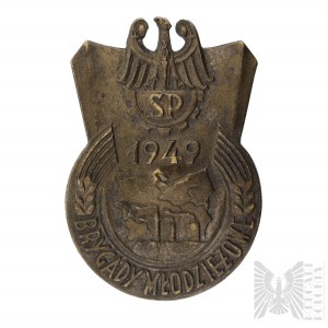 PRL Odznaka Brygady Młodzieżowe 1949