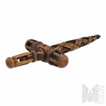 WWI Trench Art Beautiful Openwork Prisoner of War Cross.