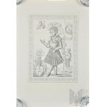 1852 r., Paryż-Kórnik - Miedzioryt z Książki “Liber Geneseos Illustris Familiae Schidlovicie MDXXXI”, Typis Crapelet; Wydanie Tytusa Działyńskiego; Mikołaj Stanisław Szydłowiecki herbu Odrowąż (1480-1532)